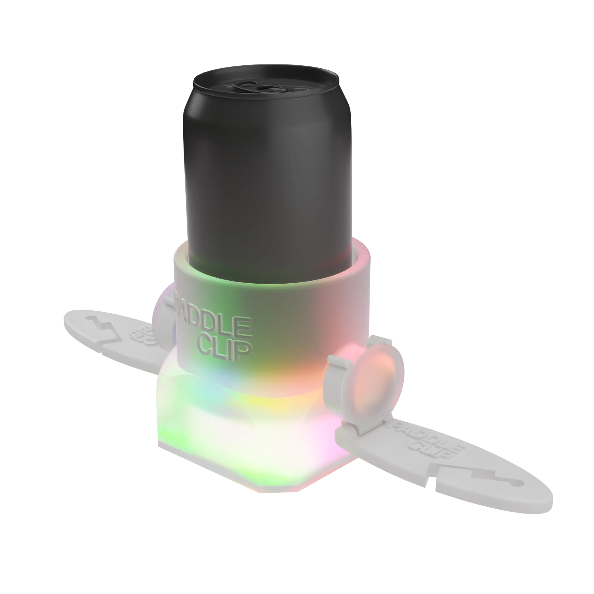 Porte-gobelet lumineux, porte-verre lumineux, paddle board, SUP, planche a pagaie, paddleboard accessories, accessoires de paddle board, Light cup holder paddle board
