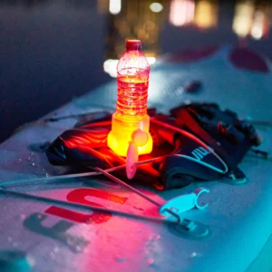Porte-gobelet lumineux, porte-verre lumineux, paddle board, SUP, planche a pagaie, paddleboard accessories, accessoires de paddle board, Light cup holder paddle board